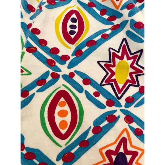 Vintage Sportables 80s/90s Geometric Patterned High Waist Shorts Size Small - Picture 3 of 4